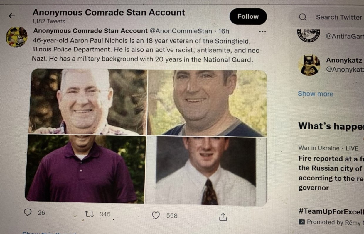 “Neo-Nazi” cop suspended