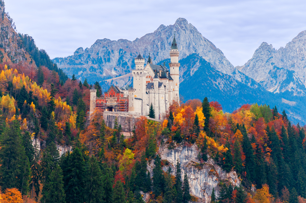 Germany’s famed Neuschwanstein castle