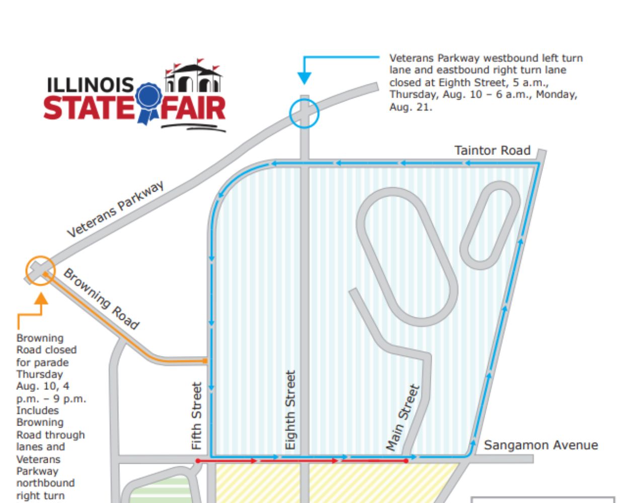 It’s fair time! Get ready for traffic changes, parade and parking restrictions It’s fair time! Get ready for traffic changes, parade and parking restrictions