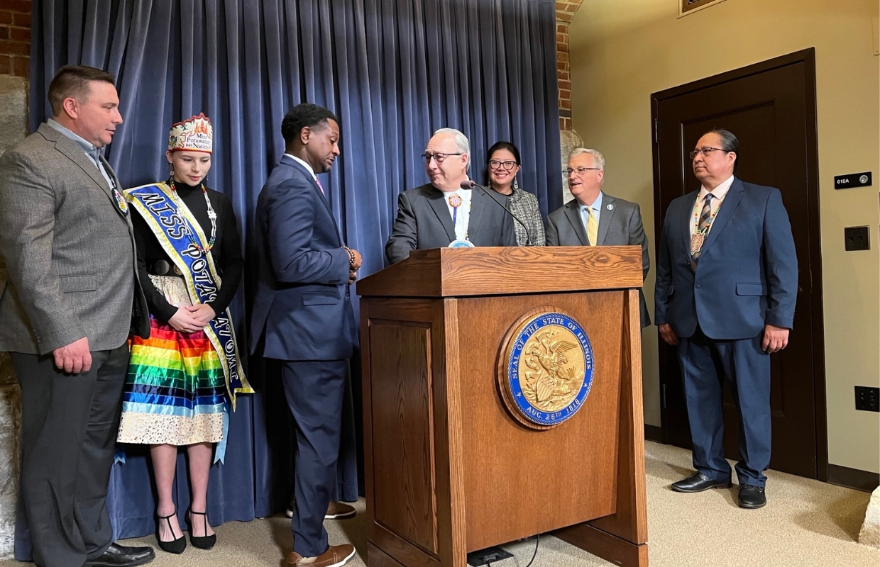 Native Americans: Return our land