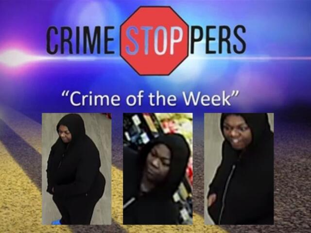 Crimestoppers Crime of the Week photos of suspect in Dollar General criminal damage and battery case
