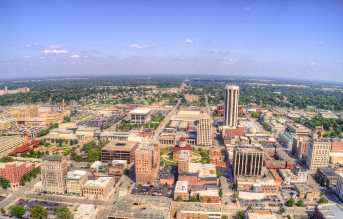 Springfield Drone Shot - Shutterstock