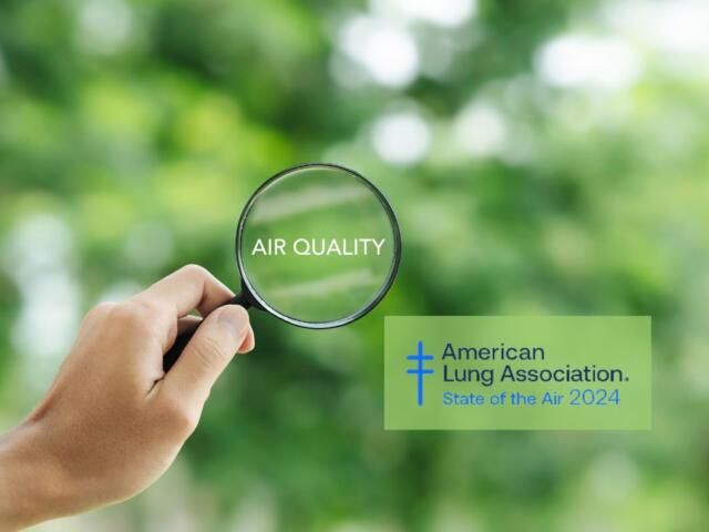 Air Quality under magnifying glass
