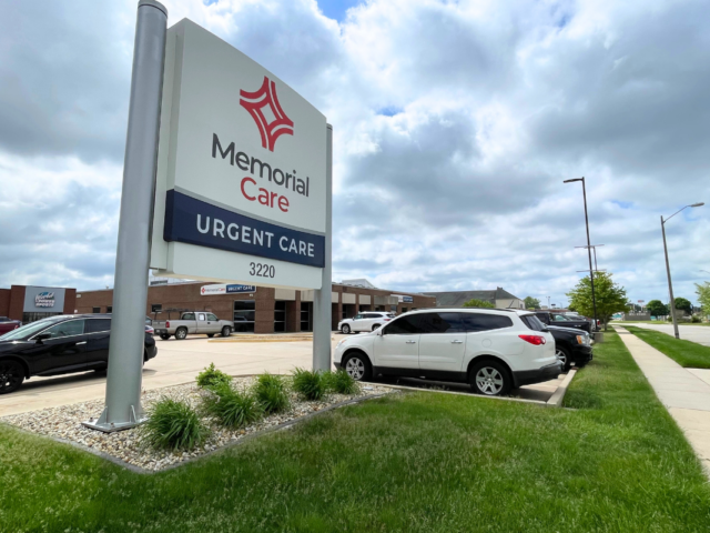 Memorial Urgent Care clinic on N. Dirksen Pkwy.